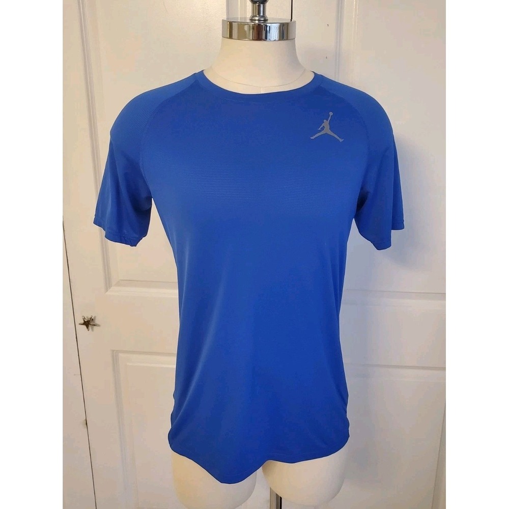 Jordan Jumpman Shirt Mens Large Dri Fit Training Short Sleeve